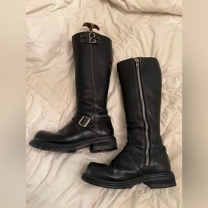 FLUEVOG motorcycle engineer boots BONDGIRL 9